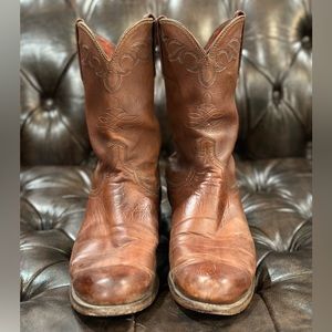 Men’s Lucchese cowboy boots 11.5 roper style boot